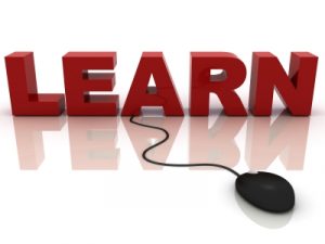 image of computer mouse and the word Learn