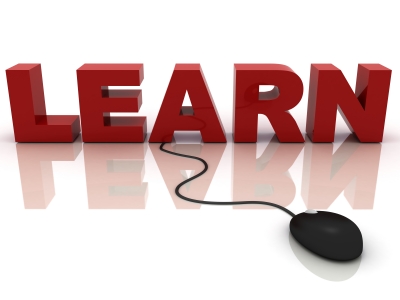 image of computer mouse and the word Learn