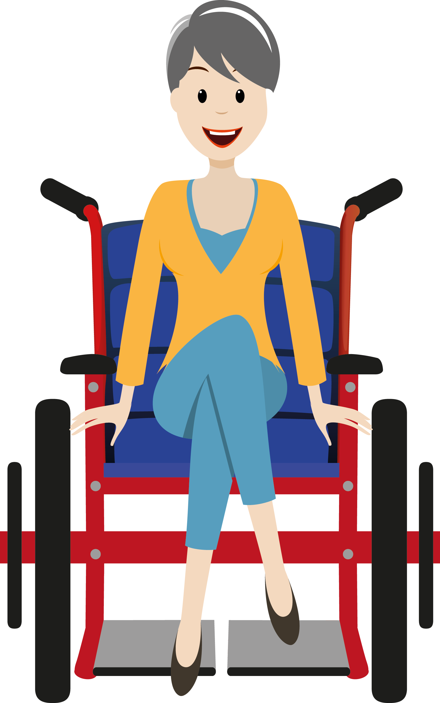 myDCR wheelchair lady