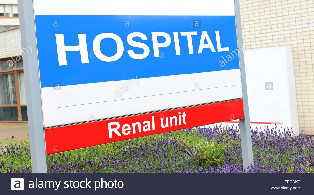 Renal unit sign