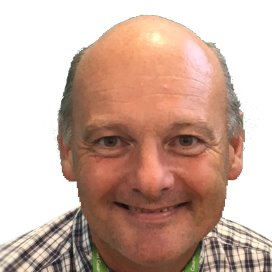 A photo of Tony McDougal, smiling.