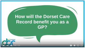 Speech bubble that says: How will the DCR benefit you as a GP?
