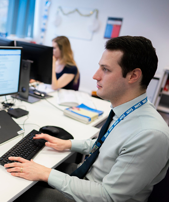 A Clinical Coder in the NHS at work