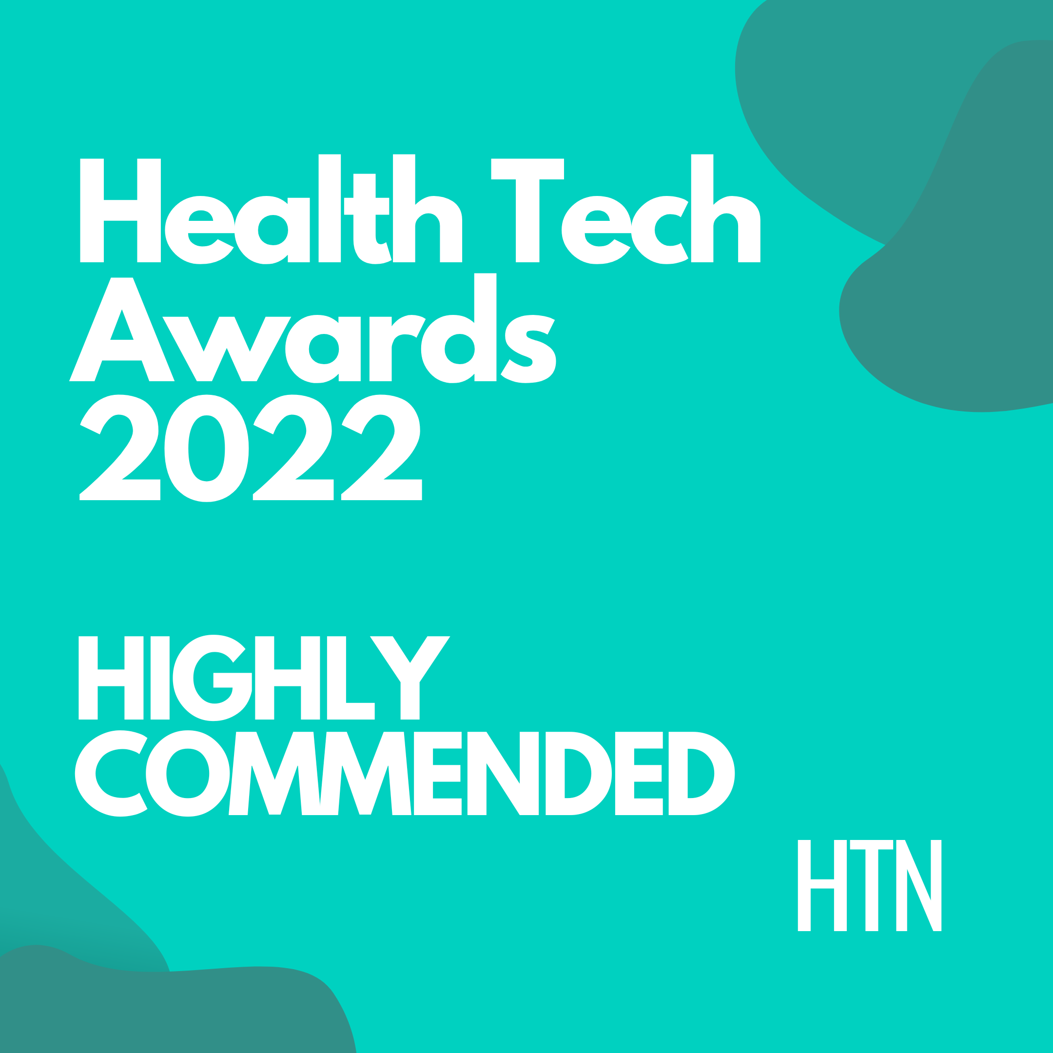 DCR - Runner up and highly commended in the HTN Efficiency Savings of the Year award