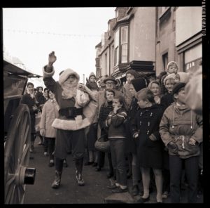 Santa arrives in Weymouth