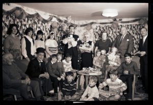 Gift giving at Southwinds children's home
