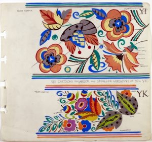 Image from Poole Pottery Design Pattern Book 1930