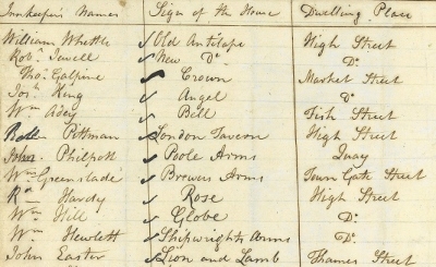 DC-PL/C/B/4/1/27 Extract of pub list 1798