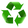 Recycling logo. Recycling logo.
