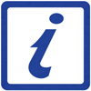 Tourist information logo. Tourist information logo.