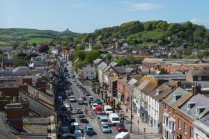 Photo of Bridport looking towards Symondsbury