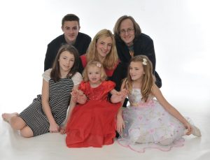 Mandy Jones and family