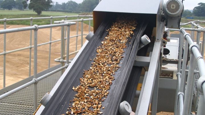 Gravel machine