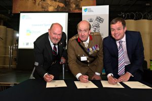 Signing the Armed Forces Covenant