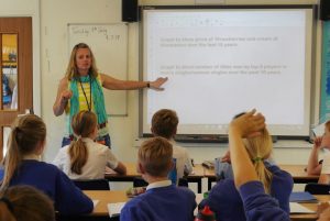 teaching at Cranborne middle school