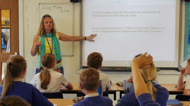 teaching at Cranborne middle school