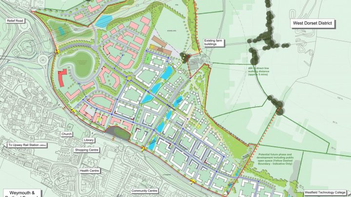 Littlemoor - illustrative masterplan