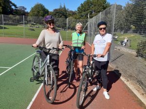 Adult cycling session
