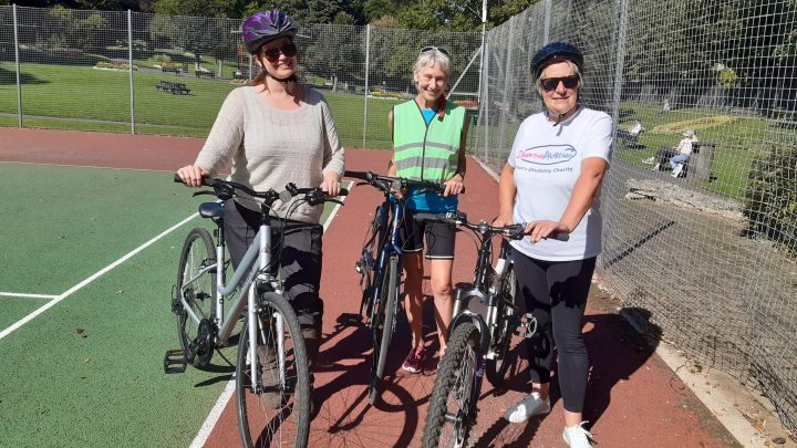 Adult cycling session