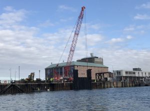 Harbour works will take place on Saturday