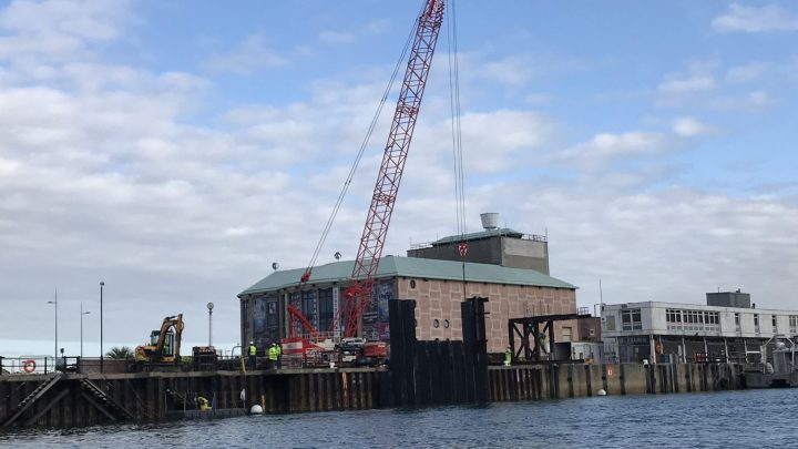 Harbour works will take place on Saturday
