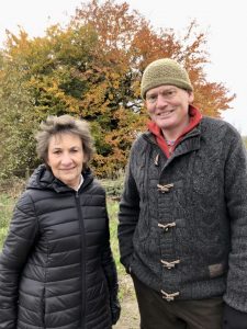 Cllr Pauline Batstone and Tom Heap