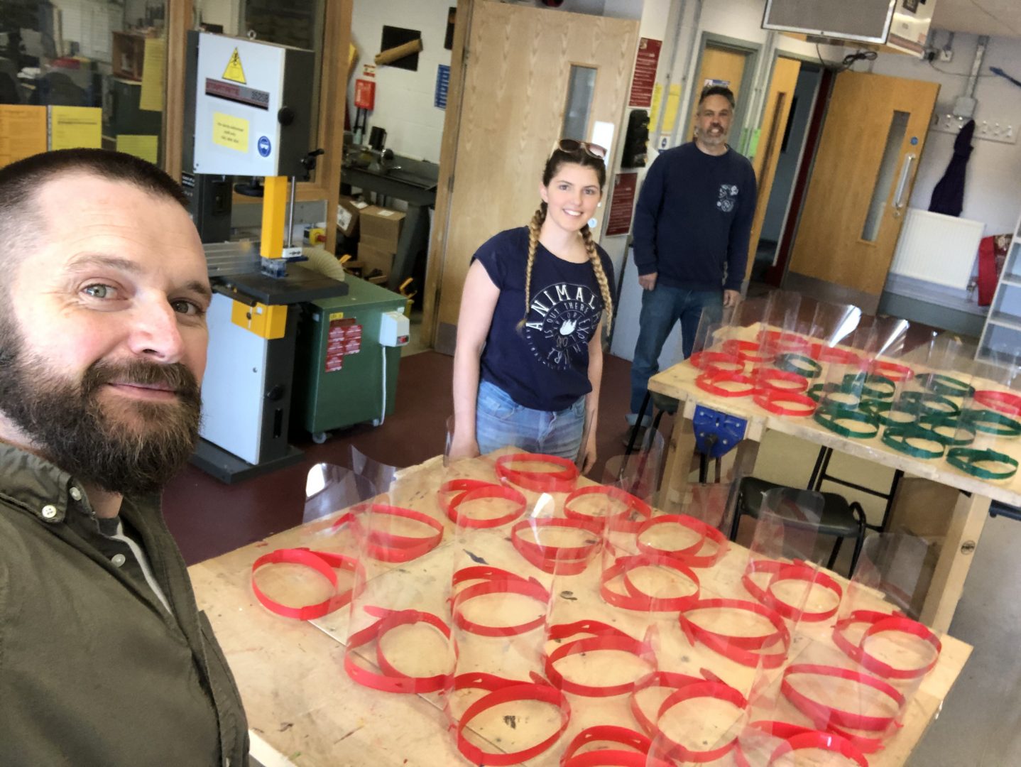 Blandford School are making protective equipment for Dorset health workers
