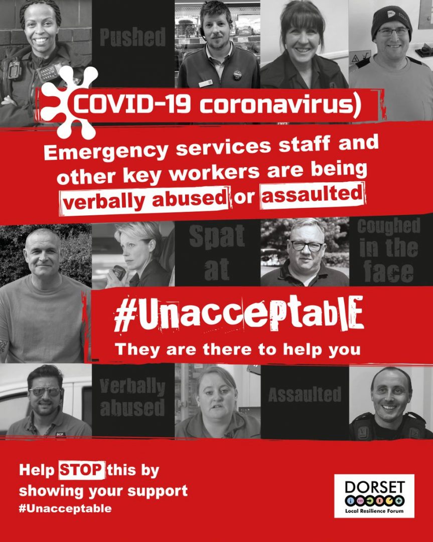 unacceptable to abuse ourstaff