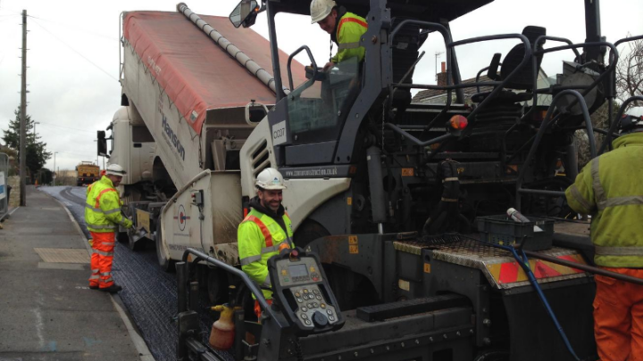Hanson resurfacing crew