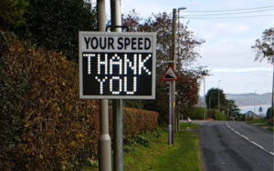 Speed Indicator Device