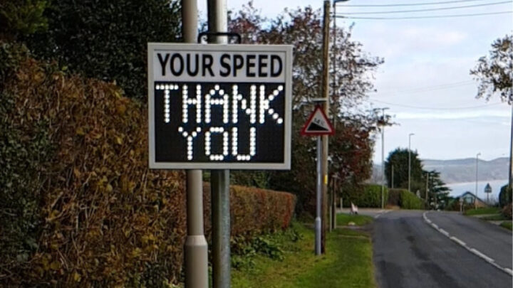 Speed Indicator Device