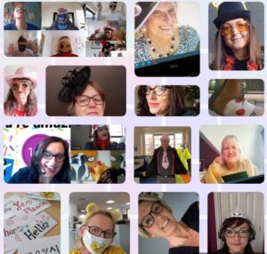 Employees dressing-up for charity