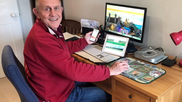 Digital Champion James Nalty is urging people who are unsure how to use their Christmas gadget gifts to call the Dorset Digital Hotline for help.