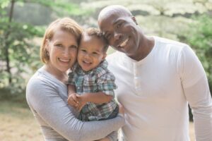 Family of three