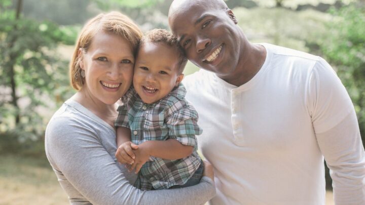 Family of three