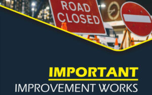 image of a road closed sign and no entry sign