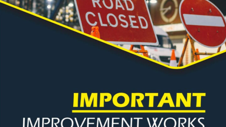 image of a road closed sign and no entry sign