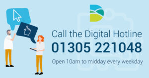 Call the Digital Dorset hotline.