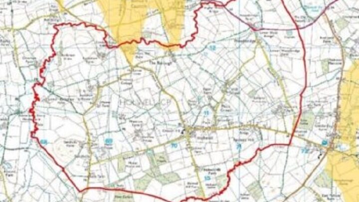 Map of Holwell