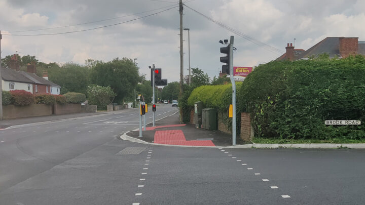 Photograph of Brook Road, Wimborne