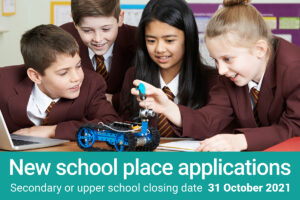 New school place applications