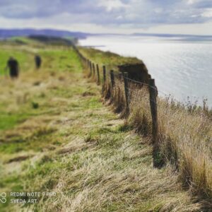 View of coastal path