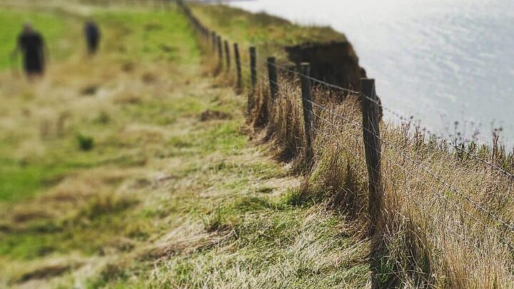 View of coastal path