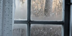 Frosty window