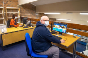 Wimborne Library now has gigabit-capable broadband. There's also digital advice available here through manager James Prince (pictured) who has undergone 'embedded digital champion' training and free digital advice sessions run by volunteer digital champions on the second and fourth Tuesday every month.