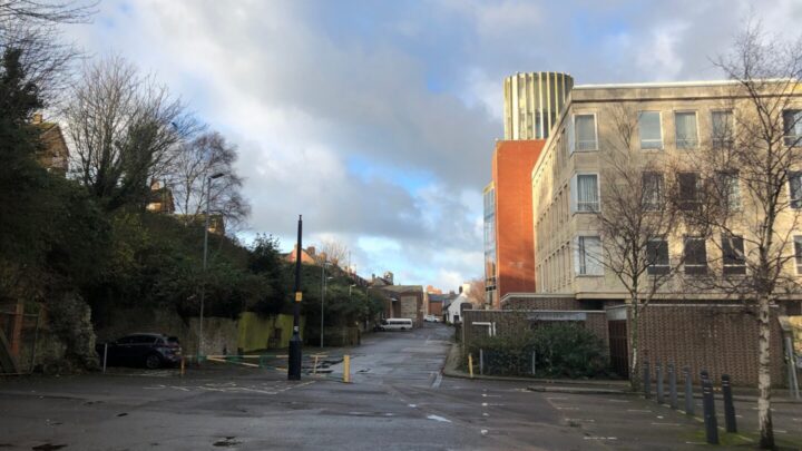 North Quay, rear