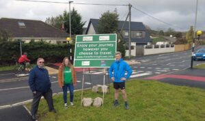 Cllr Ray Bryan opens new 2.3km walking and cycle paths in Wimborne and Colehill