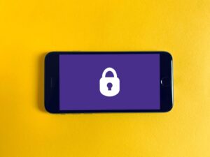 Locked iPhone