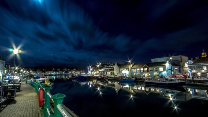 Weymouth at night