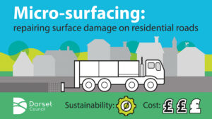 graphic showing benefits of micro-surfacing